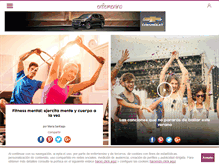 Tablet Screenshot of enfemenino.com